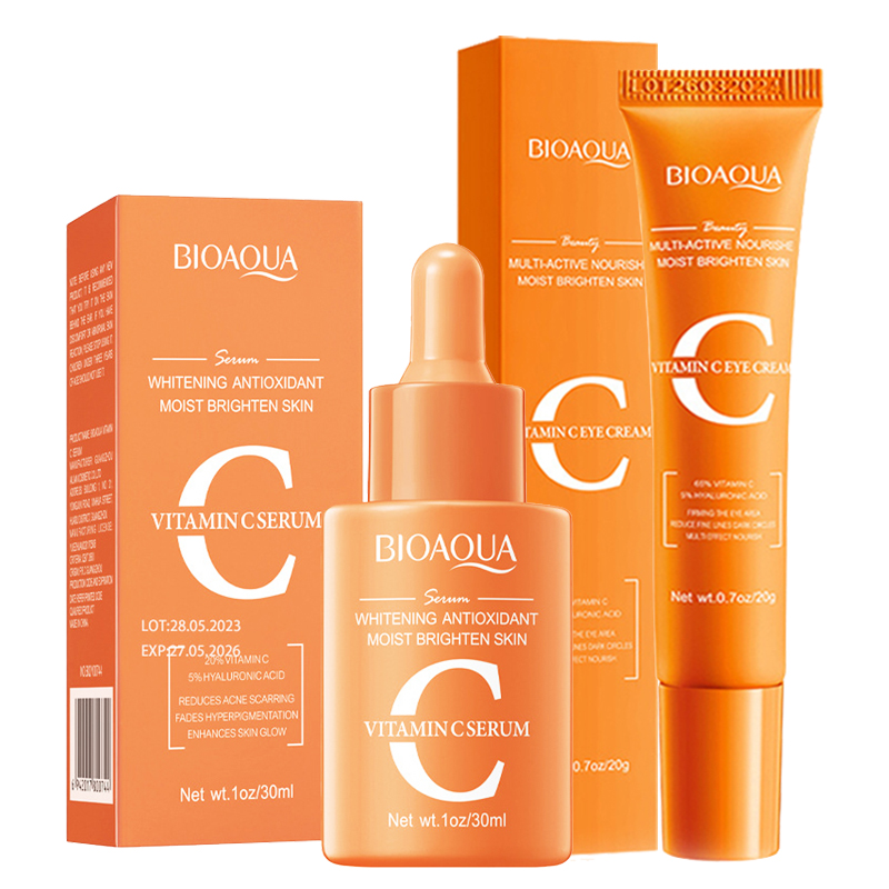 BIOAQUA Vitamin C Skin Care Ki – Caffeine Eye Serum recenzja i cena